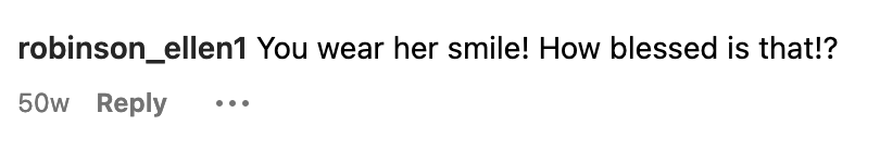 Instagram comment